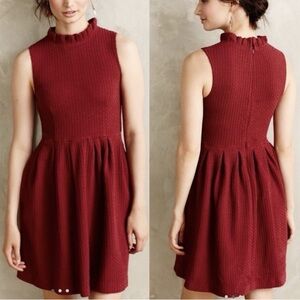 Anthropologie x Ganni Pinnacle Dress